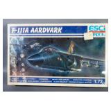 Model Airplane Kits. Includes ESCI ERTL F-111 A Aardvark 1:72, ESCI F-104 G/S Starfighter 1:72, Reve