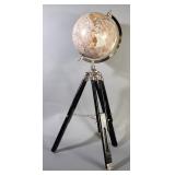 Globe Of The World With Tripod, 23" High
