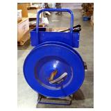 Uline Poly Strapping 2 Wheeled Cart With With Banding Clips And Crimping Tool