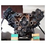 V8 Diesel Engine, Unknown Make, Model, And Condition