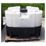Liquid Chemical Storage Tote, 110 Gallon Capacity Qty 1, 275 Gallon Capacity Qty 2