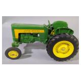Vintage John Deere Toy Standard Tread Tractor And Toy Loader In Box