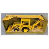 ERTL John Deere 1/16 Scale Die Cast Backhoe Loader