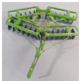 Vintage John Deere Toy Dozer Blade And Toy Disk Harrow