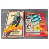 Colorforms Official Evel Knievel Adventure Set And Pencil Shrinky Dinks