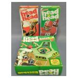 Coleco Head To Head Electronic Football, Basketball, And Baseball Games
