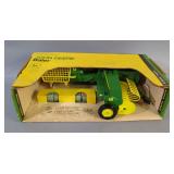 Ertl Diecast John Deere 1:16 Scale Utility Tractor With Endloader #503 And Baler Implement #585, Bot