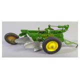 Ertl Diecast Tractor Toys Qty 6 And Diecast Toy Plow With Original Box