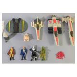 Mattel BattleStar Galactica Toys Including Colonial Viper Fighter, Colonial Stellar Probe, Cyclon Ra