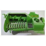 Vintage John Deere Diecast 1:16 Scale Toy Grain Drill And Baler Implements, In Original Boxes