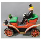 Vintage Toys Including Covered Wagon Birdhouse, Metal Cars, And More