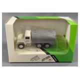 Ertl Diecast John Deere 1:64 Scale Milk Tanker #5545, Implement Hauling Flatbed #5542, And Grain Tru