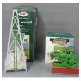 Ertl Diecast 1:6 Scale Battery Operated Model E Engine And S&D Inc 17" Windmill