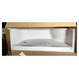 Aker By MAXX, Model KDS 3232-3636, Base Only For Shower Insert, 60" x 34", White, New In Box, Qty 1