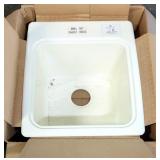 The Swan Corp. Self Rimming Utility Tub, Model DIT-S, 10" x 20" x 15"