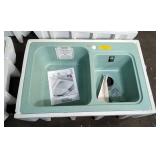 The Swan Corp. Swanstone Sinks, 8.5" x 30.5" x 20", Model KSDB-3120, Qty 2