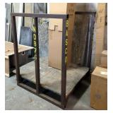 Handcrafted Metal Rack, 52" x 44.5" x 41"