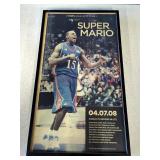 Framed The Kansas City Star Basketball Themed Articles, Qty 5, 21" x 12"