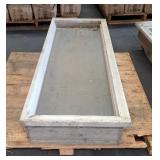 Vintage Wood Framed Windows, 58" x 21", 35" x 35", And 44" x 24" 