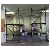 Heavy Duty Pallet Racking Including 78" Uprights, Qty 2, 12