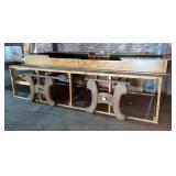 Casino Style Craps Table With Chips, Comes With Legs