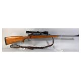 Remington 700 7mm REM Mag Bolt Action Rifle SN# 6359522, Tasco 4x40 Scope, Leather Sling