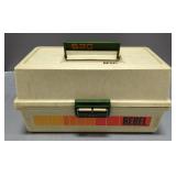 Rebel 530 Tackle Box With Contents Including Lures, Hooks, Line, Bobbers, And More