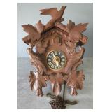 Vintage German Sugesa Three Bird Cuckoo Clock