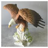Crystal Cathedral Ministries Eagles Club Statuette, 8.5" High, 1 Feather Tip Damaged On Wing
