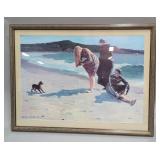 Winslow Homer (American, 1836-1910) Eagle Head, Manchester Print, Framed Matted Under Glass, 40.5" W