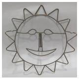 Rhubarb Sun Art, 32" W x 32" H