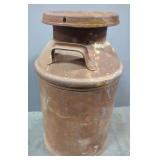 Antique P. T. Leach Milk Can, 24" Tall