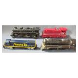 Toy Trains, Various Sizes And Styles, Qty 4
