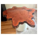 Hand Crafted Live Edge Table Top, 31” x 12”
