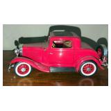 Diecast 1:18 Scale Road Legends 1932 Ford 3-Window Coupe And Burago Dodge Viper GTS Coupe