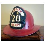 Vintage Merriam Fire Dept Metal Firefighter