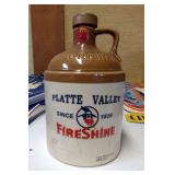 McCormick Platte Valley Fire Shine Bottle With Lid, 7"