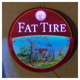 Fat Tire Wall Hanging Light, Powers On