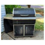 Traeger Outdoor Pellet Grill, Model BBQ300, With Cover, Manual, And Replacement Temp. Switch