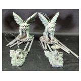 Gargoyle Wind Chimes, 18", Qty 3