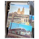 Vintage Post Cards Including Various States, Places, Signed Ads, Some Have Been Post Marked, Content