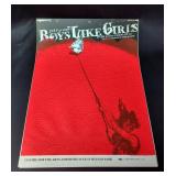 Lured Designs 2008 "Boys Like Girls" Silk Screen Concert Poster, #49/63, 18" x 24", Tad Carpenter "V