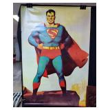 Vintage 1975 Studio One Products Superman Poster, 24" x 35"