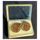 Ammonite Fossils, Qty 2, 2"
