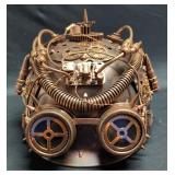 Steampunk Military Lighted Hard Hat, Unisex