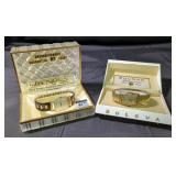 Vintage Bulova & Benrus Wrist Watches With Original Storage Boxes, And Watch Back Remover Tool