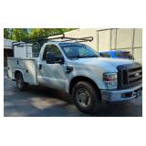 2009 Ford F-250 Super Duty Pick-Up Truck, VIN 1FTNF20509EA27095, 248,488 Miles Showing On Odometer