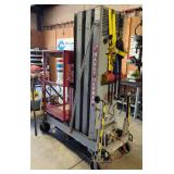 Mec Handy Herman Aerial Work Platform, Model 16D, With Outriggers And Manual