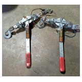 Dayton Manual Ratchet Pullers, Model 3AY60, Qty 2