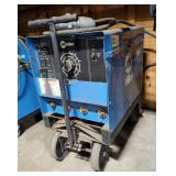 Miller Dialarc 250 AC/DC Welder, Model 901564, On Rolling Cart